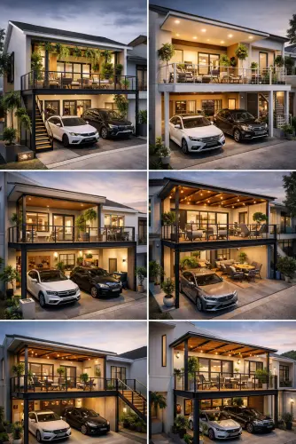 Mezannine Teras Rumah Keren di Jatinegara Kaum